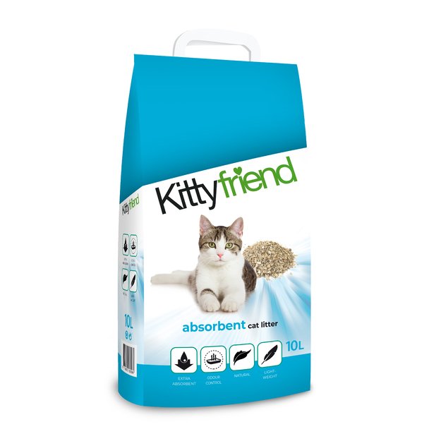 Kraikas katėms KITY FRIEND Absorbent, 10 l