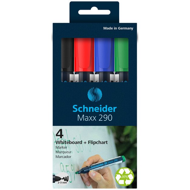 Žymeklis baltai lentai SCHNEIDER MAXX 290 1