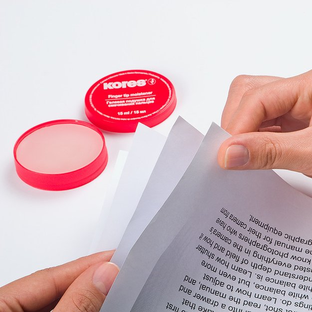 Drėkiklis pirštams KORES 15ml 1
