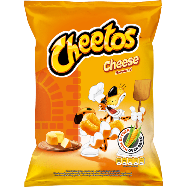 Kukurūzų užkandis CHEETOS, sūrio skonio, 165 g