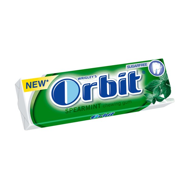 Kramtomoji guma ORBIT Spearmint, 14 g 1