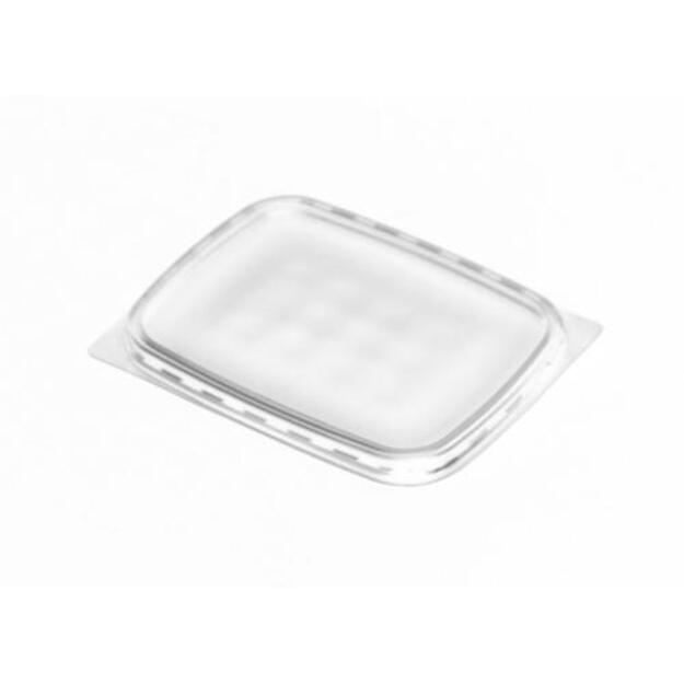 Vienkartinis dangtelis 125/250/500 ml indeliams, PP, skaidrus, 10,8 x 8 cm, 1000 vnt.