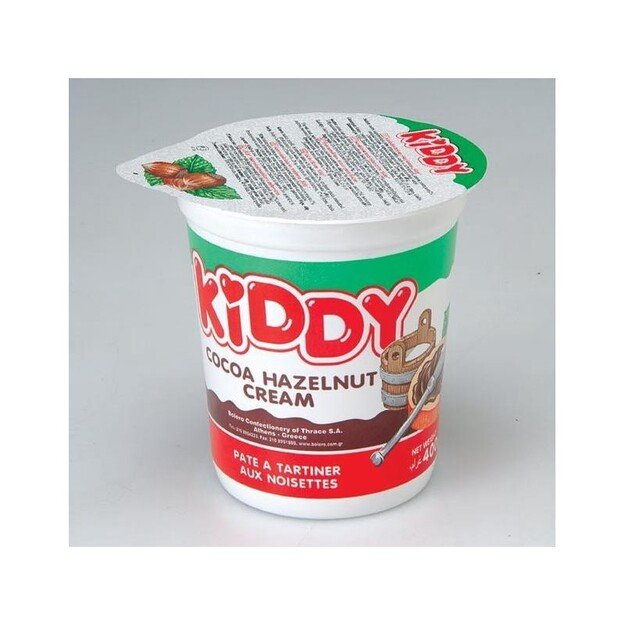 Kakavinis lazdyno riešutų kremas KIDDY, 400 g 1