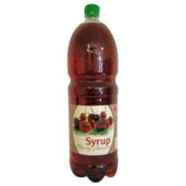 Vyšnių skonio sirupas AQUA VIVO, 2 l