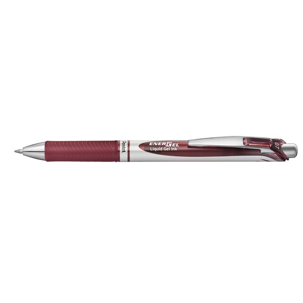 Automatinis gelinis ra&scaron;iklis PENTEL ENERGEL BL77, 0.7 mm., tamsiai raudona