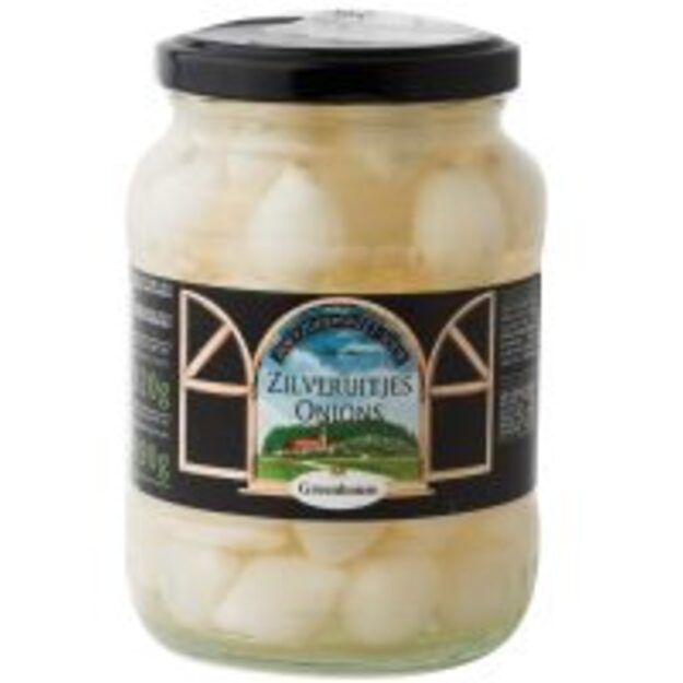 Konservuoti sidabriniai svogūnėliai GREENHOUSE, 320/ 190g 1