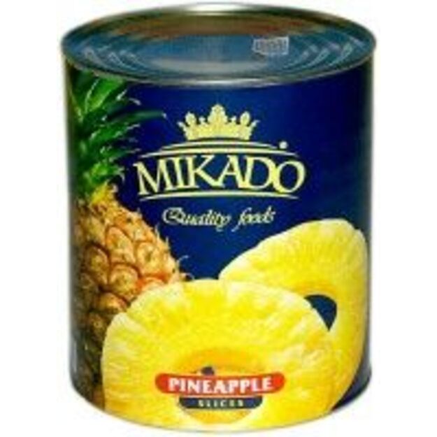 Ananasų griežinėliai MIKADO, 820 g / 490 g