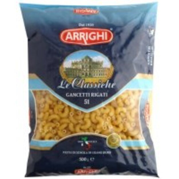 Makaronai  ARRIGHI, rageliai, Nr. 51, 500 g 1