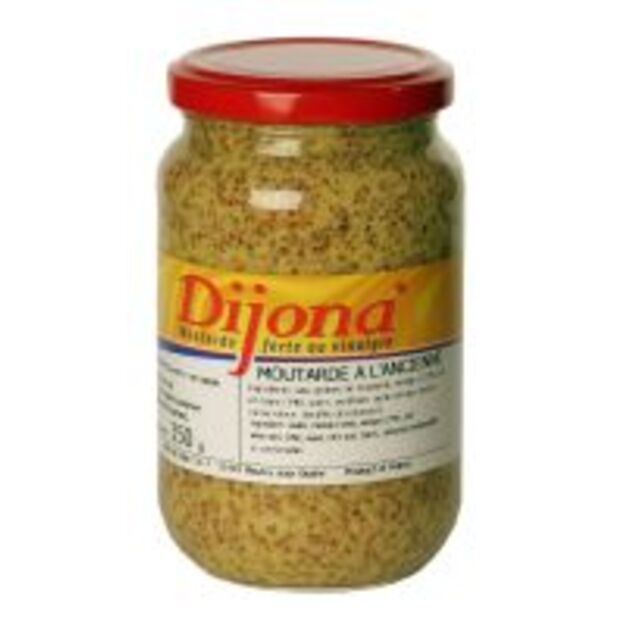 Grūdėtos senovinės garstyčios DIJONA, 350 g