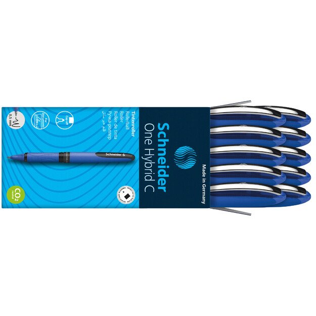 Rašiklis SCHNEIDER ONE HYBRID C 0.5mm, mėlyna 3