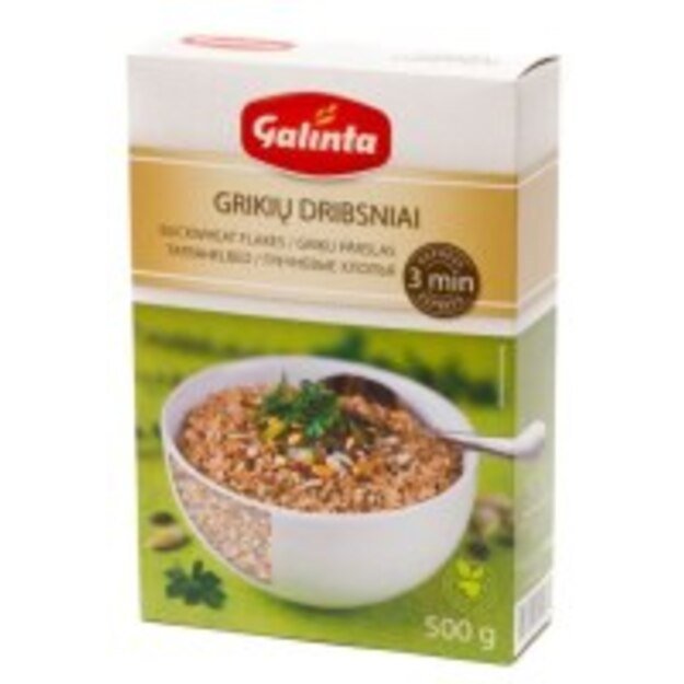 Grikių dribsniai GALINTA EKSTRA, 500 g 1