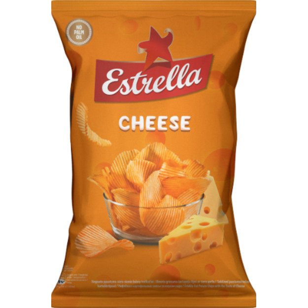 Traškučiai ESTRELLA, sūrio skonio, 130 g