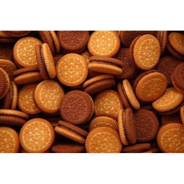 Sausainiai DVYNUKAI, su šokolado skonio pertepimu, 3 kg