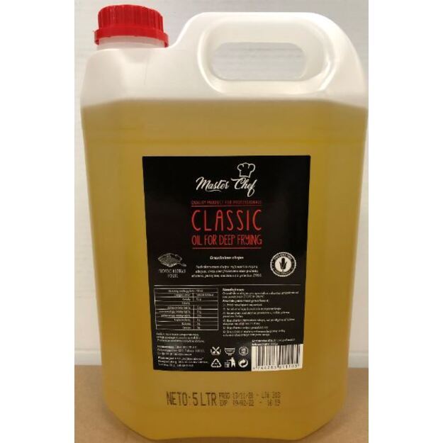 Gruzdinimo aliejus Master Chef Classic, 5 l