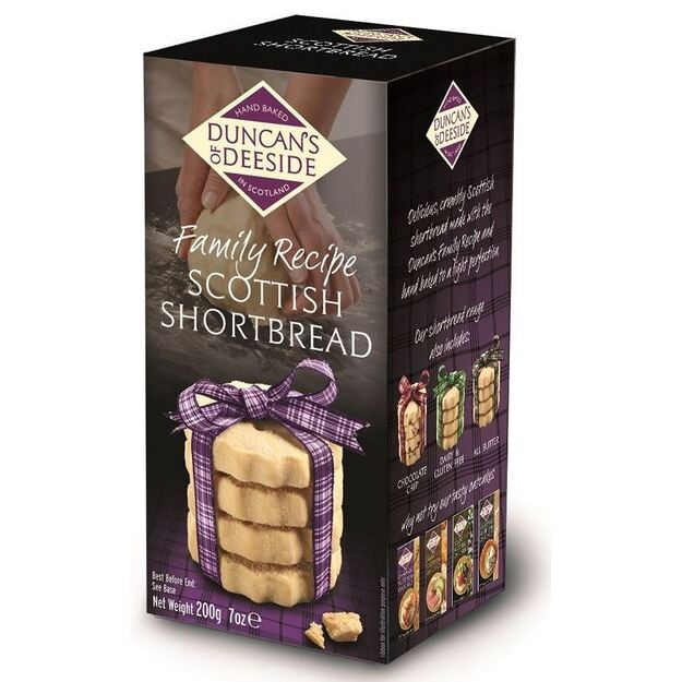 Sausainiai DUNCAN S OF DEESIDE Family recipe, 200 g