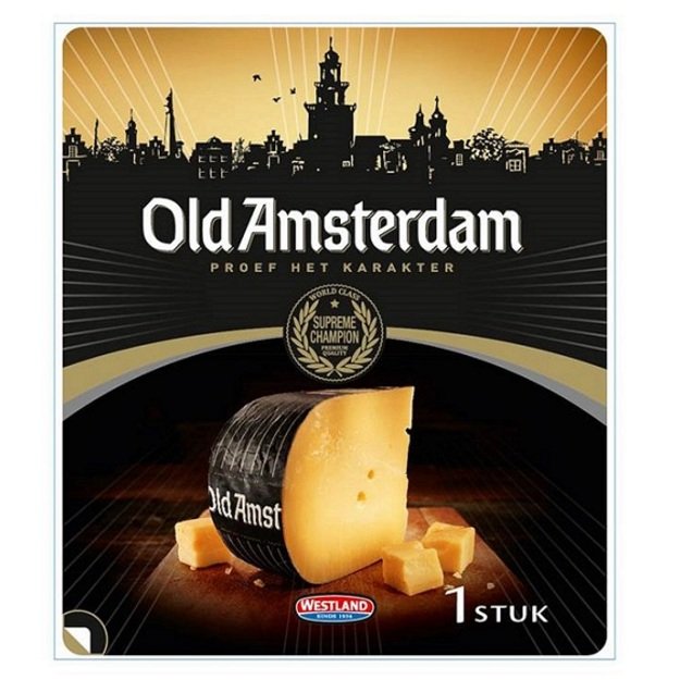 Kietasis sūris OLD AMSTERDAM, brandintas, 250 g