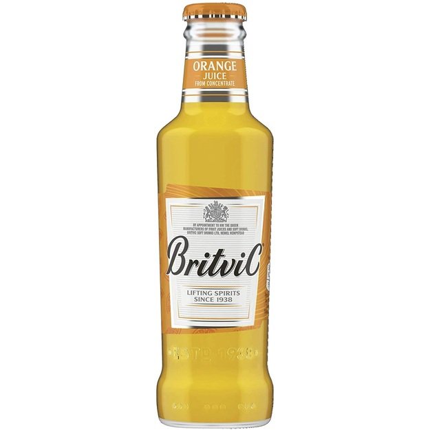 Apelsinų sultys BRITVIC, 200 ml, D