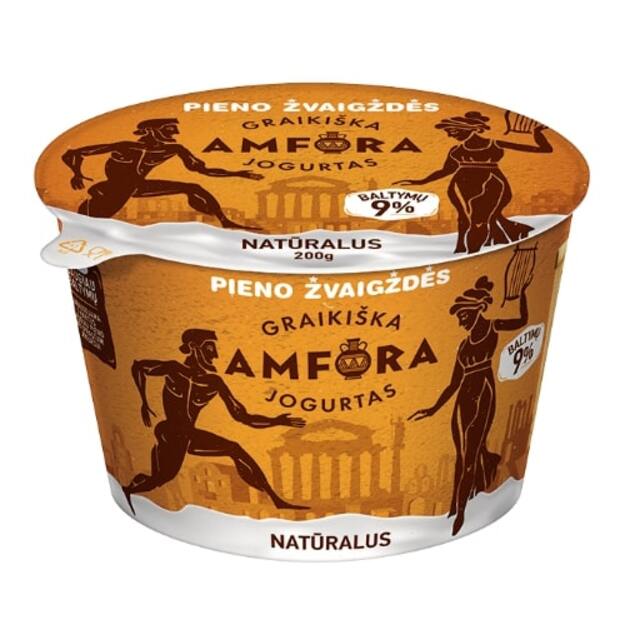 Jogurtas graikiškas, natūralus, 3,9%, 200g