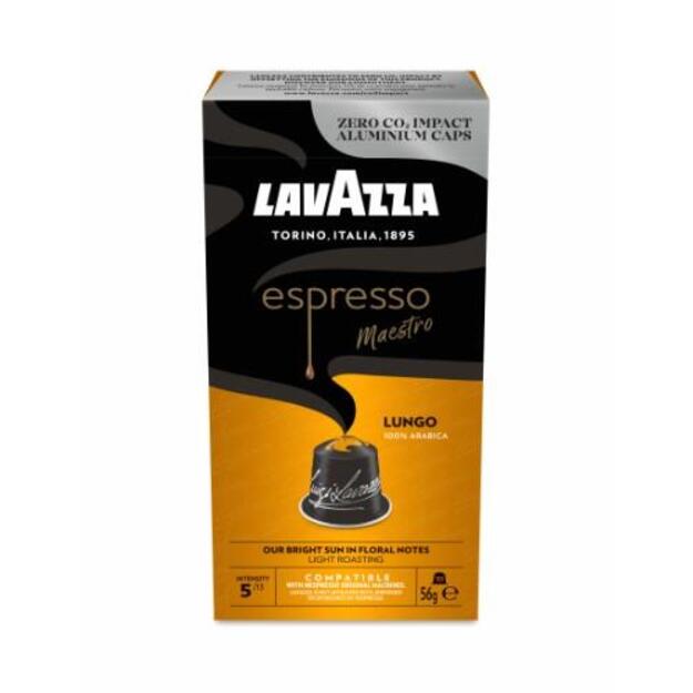 Kavos kapsulės LAVAZZA Espresso Lungo, 10vnt
