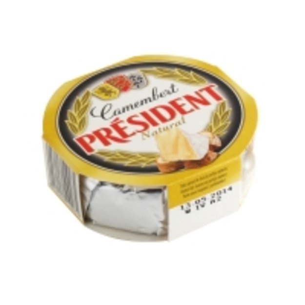 Pelėsinis sūris PRESIDENT Camembert, 32 %, natūralus, 120 g