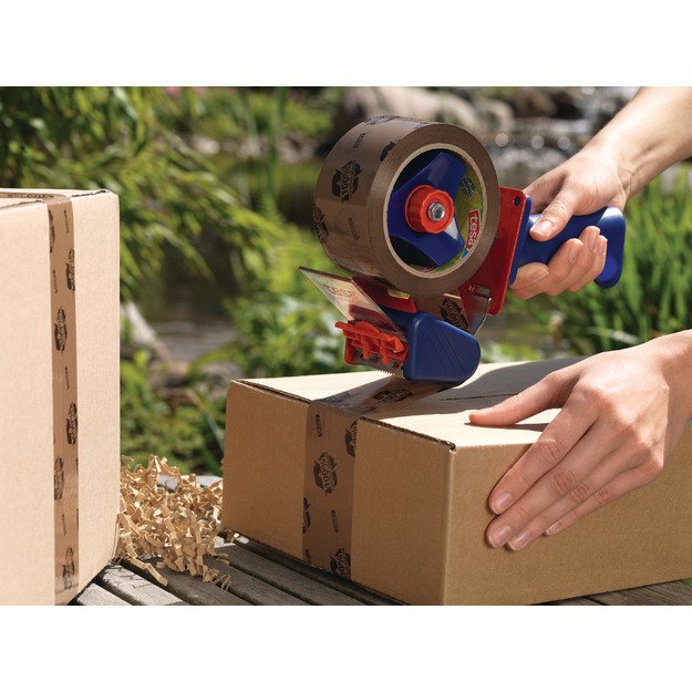 Ekologiška ir stipri pakavimo juosta TESA PACK Eco & Strong, 50mm x 66m, rudos sp. 1