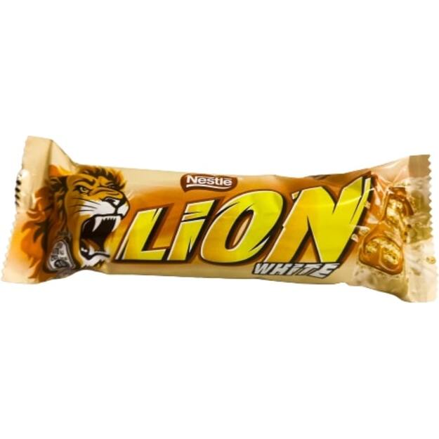 &Scaron;okoladinis batonėlis LION, White, 42 g