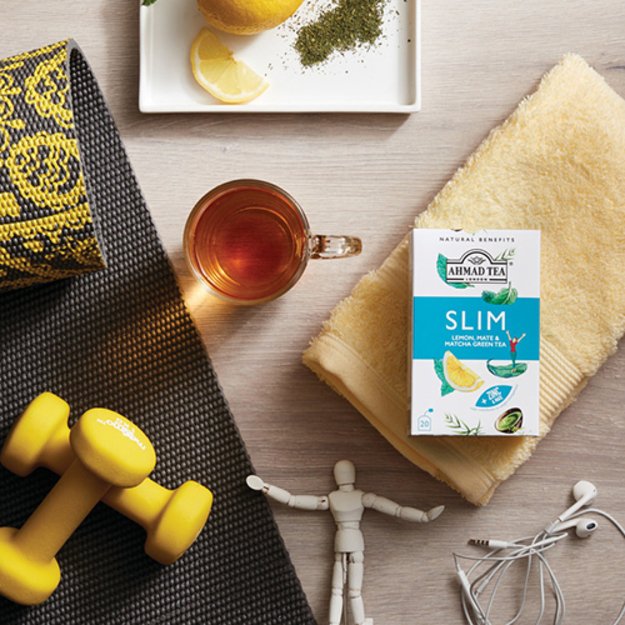 Ahmad Tea Natūrali arbata   Slim  , vokeliuose su siūlu, 20 vnt. 4
