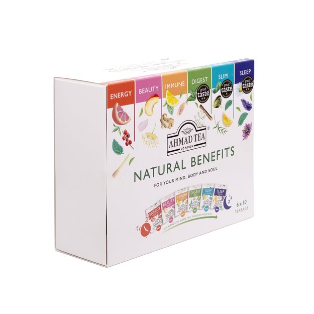 Ahmad Tea Įvairių rū&scaron;ių ir žolelių užpilų rinkinys, 6x10 pak. 4
