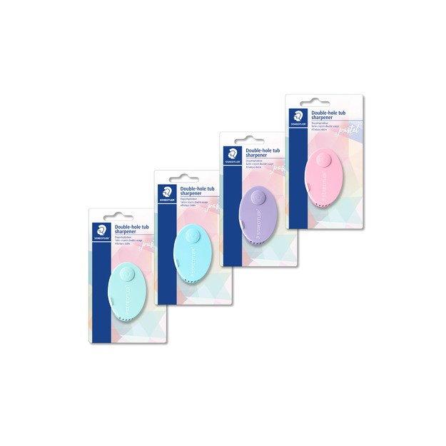 Drožtukas STAEDTLER, su dviem skylutėm