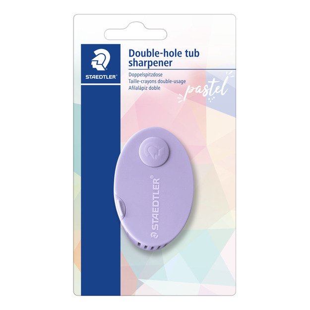 Drožtukas STAEDTLER, su dviem skylutėm 2