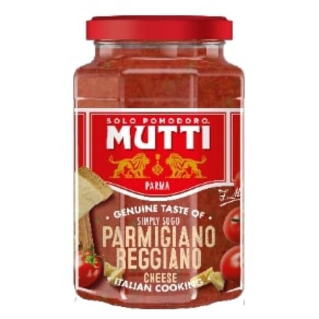 Padažas makaronams MUTTI, su Parmigiano Reggiano kietuoju sūriu, 400 g