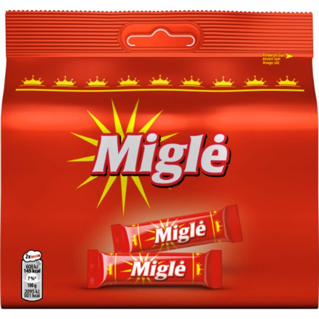 &Scaron;okoladiniai saldainiai MIGLĖ, 145g