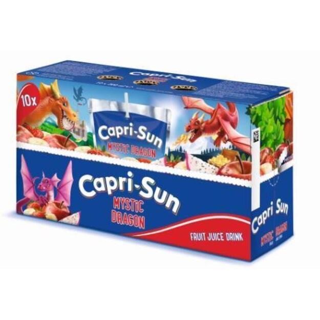 Sulčių gėrimas CAPRI-SUN Mystic dragon, 0,2l x 10