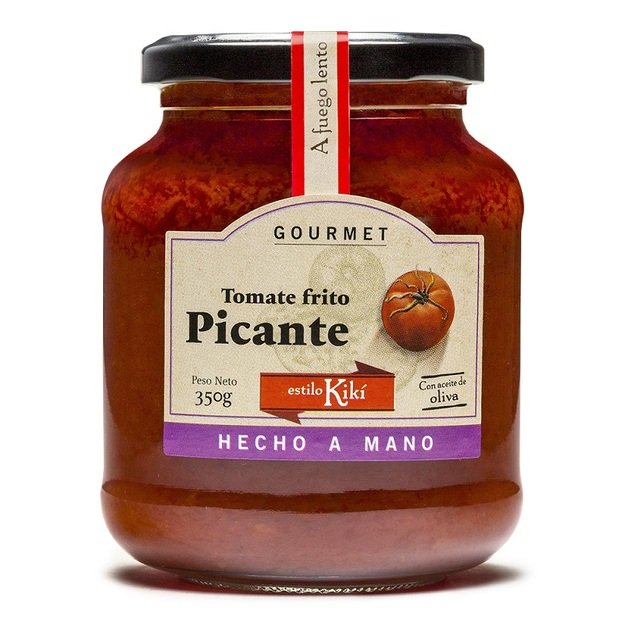 Padažas makaronams ESTILO KIKI Gourmet Spicy,  keptų pomidorų, 350 g