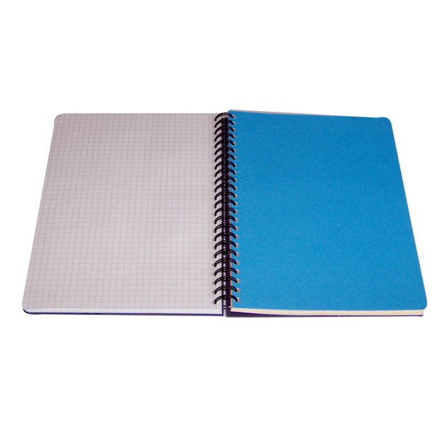 Sąsiuvinis su spirale ir skirtukais SMLT, A5, 96 lapai, langeliais 2