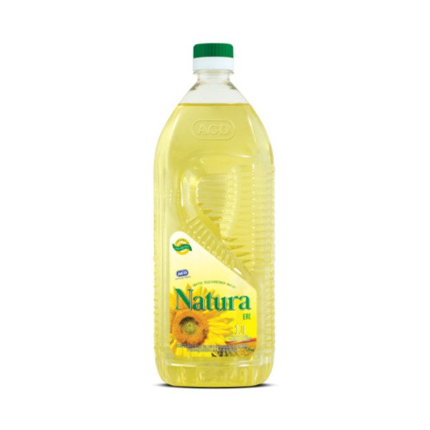 Saulėgrąžų aliejus NATURA, 1 l