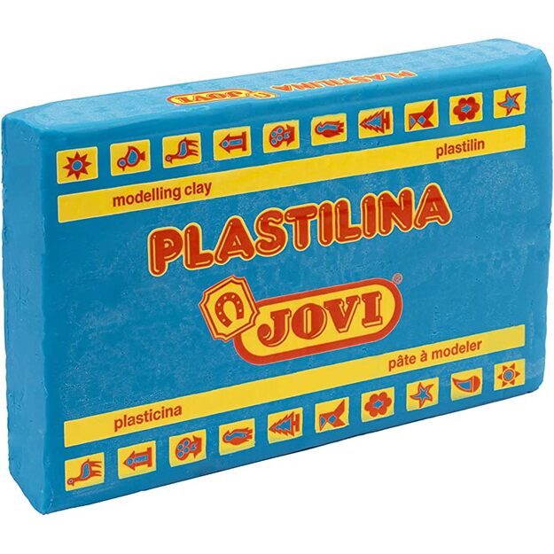 Plastilinas JOVI, 350g., &scaron;viesiai mėlyna sp. 1
