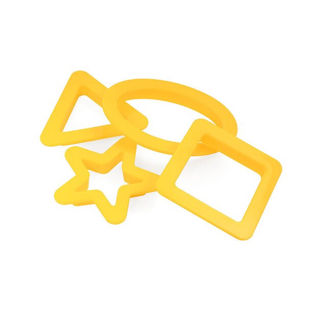 Geometrinės figūrėlės lipdymui JOVI, 8 vnt. 2