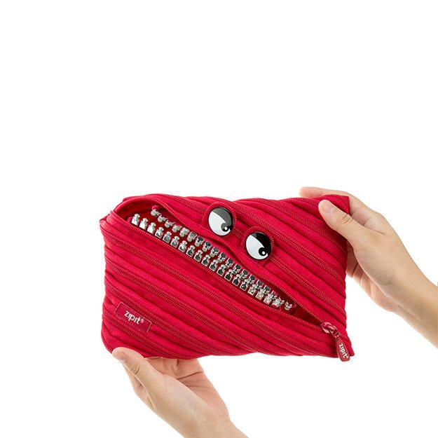 Penalas-pieštukinė ZIPIT Grillz Monster Jumbo Pouch, ZTMJ-GR-RI, Raudona 2