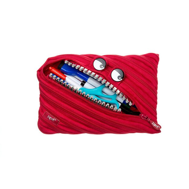 Penalas-pieštukinė ZIPIT Grillz Monster Jumbo Pouch, ZTMJ-GR-RI, Raudona 1