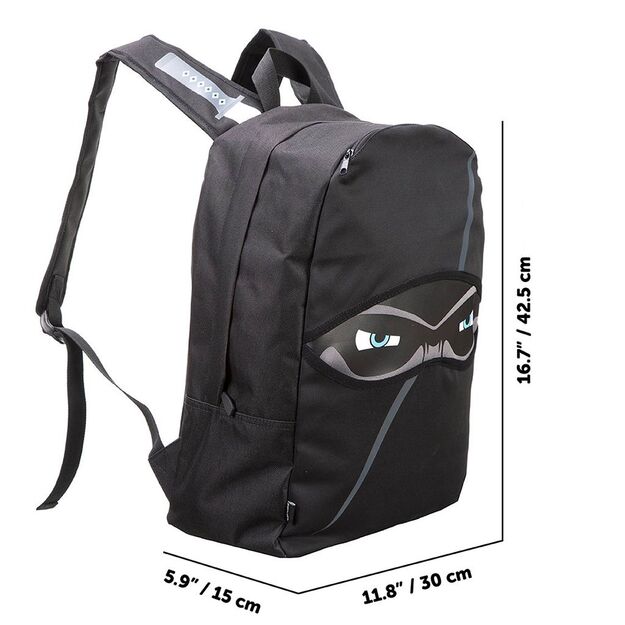 Kuprinė, ZIPIT Ninja Backpack, ZNINJ-BK, Juodos sp 5