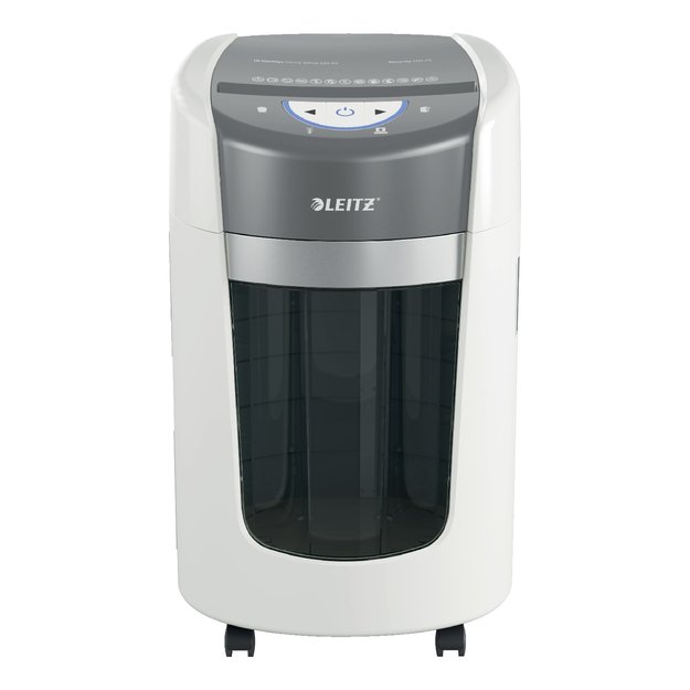 Dokumentų naikiklis Leitz IQ OptiMax Home Office 225, P5, 15L, baltas 7