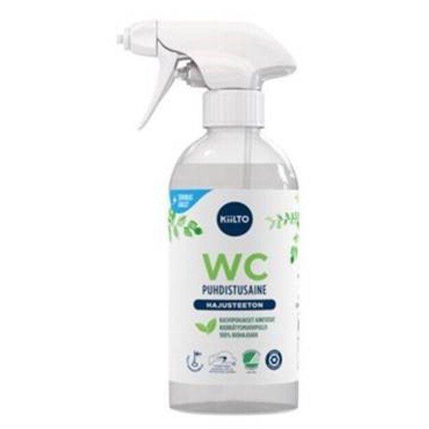 &bdquo;Kiilto&ldquo; biologi&scaron;kai suyrantis wc valiklis, pur&scaron;kiamas 600ml, 58042