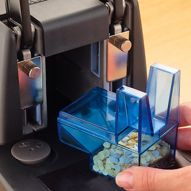 Skylmuša RAPESCO 4400, 4 skylių, 150 lapų, juoda/violetinė sp. 1