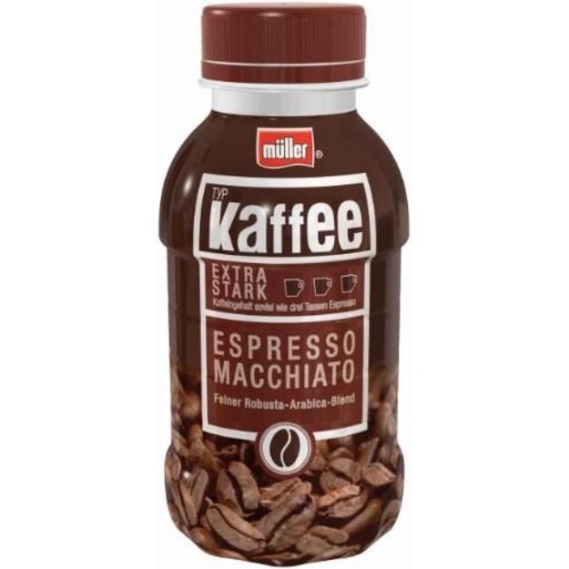Šaltasis kavos ir pieno gėrimas MULLER Kafee Espresso Macchiato, 250 ml