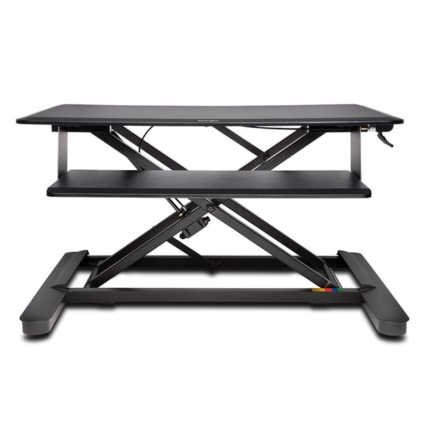 Sėdima-stovima darbo vieta KENSINGTON SmartFit, juoda sp. 6