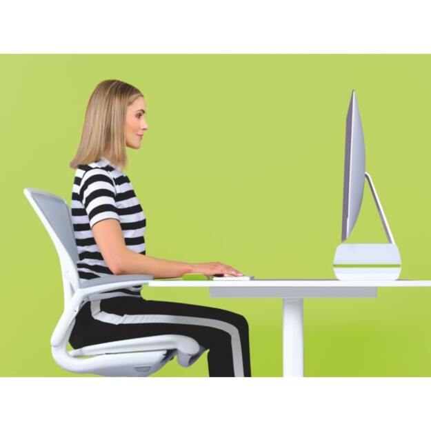 Monitoriaus stovas LEITZ WOW, žalia sp. 1