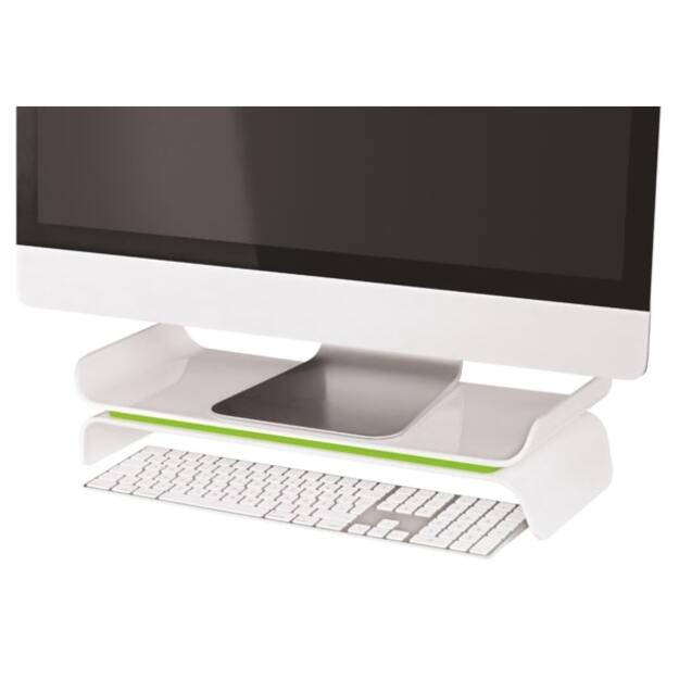 Monitoriaus stovas LEITZ WOW, žalia sp. 3
