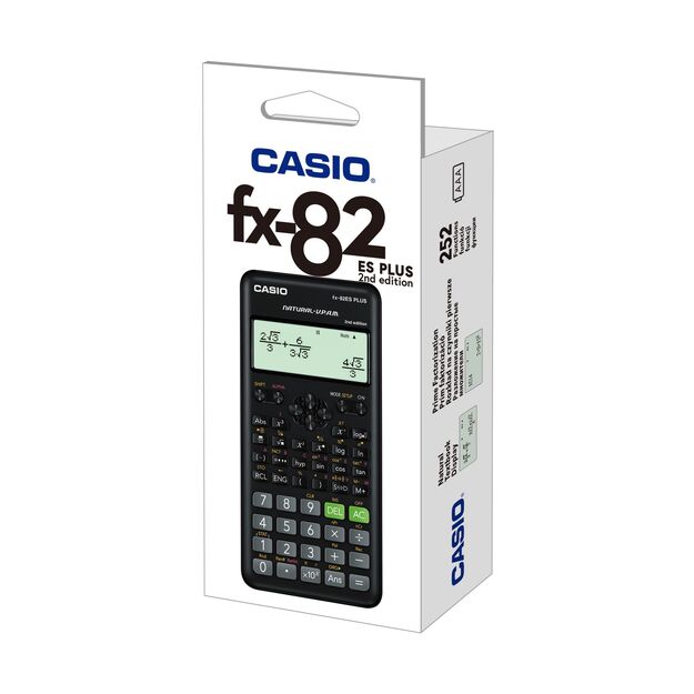Mokslinis skaičiuotuvas CASIO FX-82ES PLUS II, 80 x 162 x 13.8 mm 7