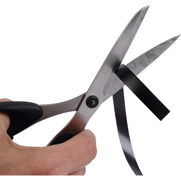 Magnetinė juosta BI-OFFICE 10 mmx 5m, juoda